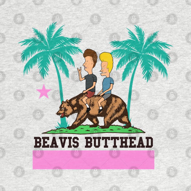 Beavis and Butthead riding California by WorldsFair